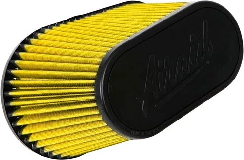 Miniatura 9 de Airaid 721-128 filtro de aire universal con sistema de abrazaderas: ovalado y ahusado; brida de 4.5 pulgadas (114 mm); altura de 7.375 pulgadas