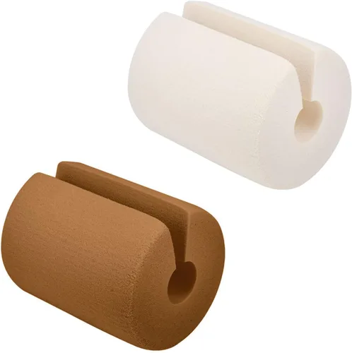 Miniatura 5 de COOLHOOD Protector de puerta para puerta, tope de puerta de seguridad, espuma NBR suave para mantener la puerta abierta, sirve como protector