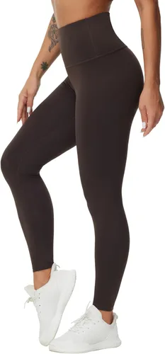 Miniatura 20 de Dragon Fit - Pantalones de compresión para yoga con bolsillos interiores, cintura alta, pantalones atléticos para control de abdomen, calzas