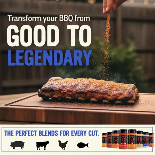 Miniatura 8 de Kosmos Q SPG BBQ Dry Rub, regalo del día del padre para él, condimento de ajo con azúcar de caña orgánica, barbacoa para pechuga, bistec, pollo