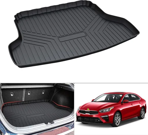 Miniatura 13 de Revestimiento de carga para Audi A4 / S4 2017 2018 2019 2020 2021 2022 2023 2024 Tapete de carga resistente (no para modelos A4 All-Road)