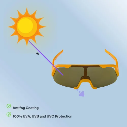 Miniatura 7 de ALPINA Rocket Youth Q-LITE - Gafas de ciclismo antivaho para hombres y mujeres, 100% protección UV, Rocket Youth Q-LITE