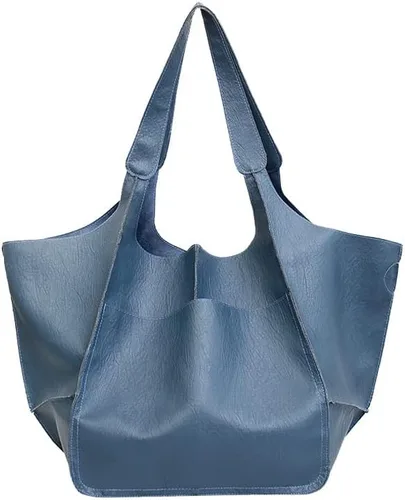 ZOSIVEB Bolso de mano grande, bolso de mano de piel sintética, bolso de hombro, bolso cruzado suave, bolso de viaje de gran tamaño