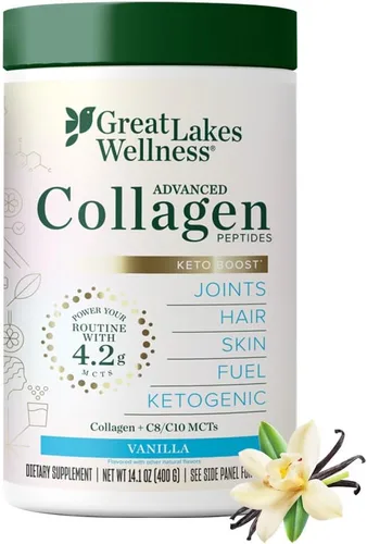 Miniatura 17 de Great Lakes Wellness Movement Boost Advanced - Péptidos de colágeno en polvo con MSM, ácido hialurónico, vitamina C, movilidad y comodidad
