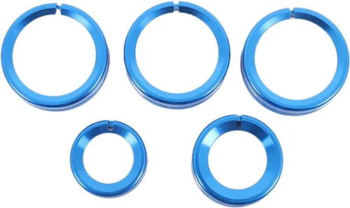 Miniatura 10 de PIUGILH Consolas centrales - Cubierta de perilla para interruptor de aire acondicionado compatible con Hummer H3 2005-2009, cubierta de botón