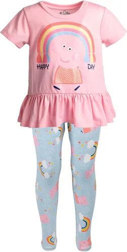 Miniatura 5 de Peppa Pig Conjunto de camiseta y leggings para niños pequeños