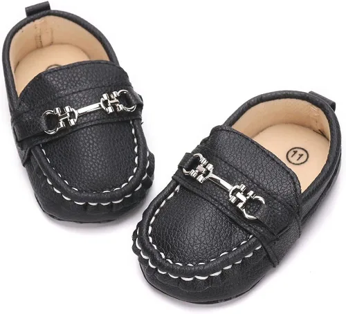 Miniatura 2 de LONSOEN Mocasines para bebés y niñas y niños mocasines para cuna Mocasín
