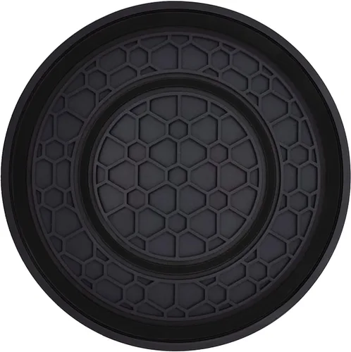 Miniatura 7 de Auprite Portavasos para automóvil, paquete de 2 posavasos universales antideslizantes para automóvil, accesorios para el interior del automóvil Negro