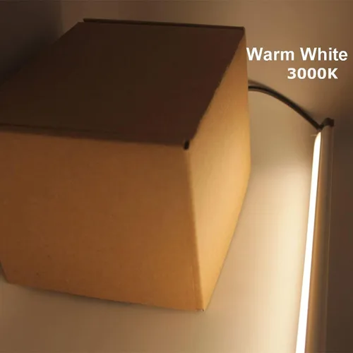 Miniatura 7 de Litever Kit de iluminación LED para debajo del gabinete (kit de barra de luz de 6 a 12 pulgadas) blanco cálido 3000 K, complemento de 6 pulgadas