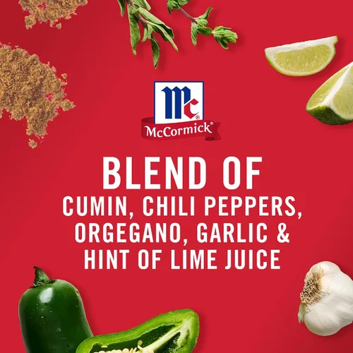 Miniatura 11 de McCormick Mezcla de condimentos, para fajitas estilo restaurante en casa. Se puede utilizar con: pollo, filete, camarones, verduras, 1.12 oz
