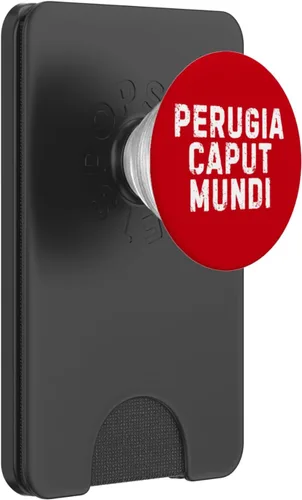 Miniatura 8 de Perugia Caput Mundi Città Simpatica Uomo Donna Bambino PopSockets Adhesive PopGrip