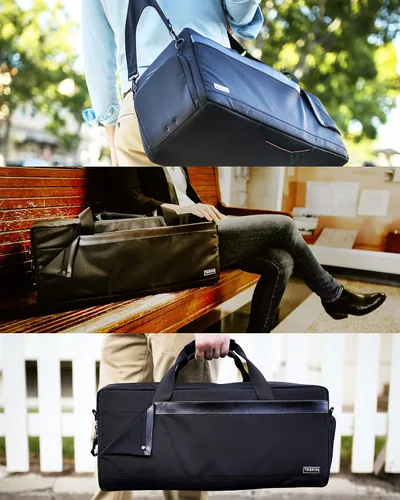 Miniatura 2 de NEW Travel Duffel Bag (Carry On Size) Gym Bag wShoe Compartment Taskin Kube V2 - Original