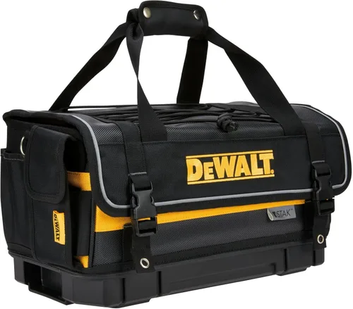 DEWALT TSTAK - Bolsa de herramientas, bolsa duradera de 16 pulgadas con organizador de herramientas y fondo duro (DWST17623)