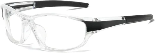 Miniatura 10 de Gafas de seguridad de lente completa envolventes con lectores, gafas de lectura de seguridad con aumento deportivo para hombres y mujeres