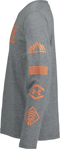 Miniatura 2 de Under Armour Boys' Outdoor Long Sleeve Tee, Stylish Crew Neckline, Cute Full Fit