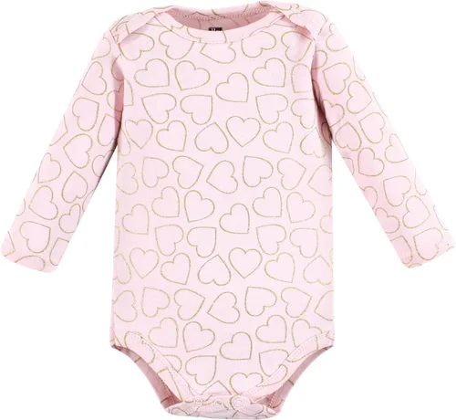 Miniatura 5 de Hudson Baby Body unisex de algodón de manga larga, para bebé