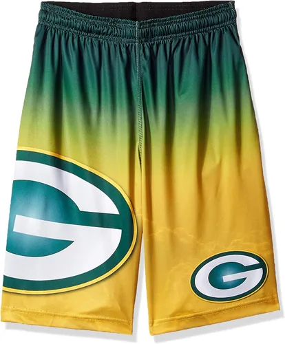Miniatura 32 de FOCO Mens NFL Football Team Logo Gradient Big Logo Training Shorts Color del