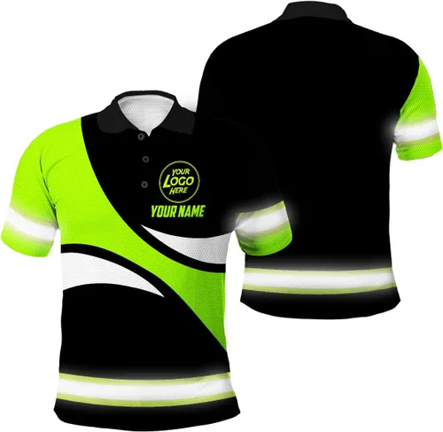 Miniatura 13 de Uniform Company - Polo reflectante de alta visibilidad para hombres y mujeres, polo de seguridad, ropa de trabajo para trabajadores Sudadera