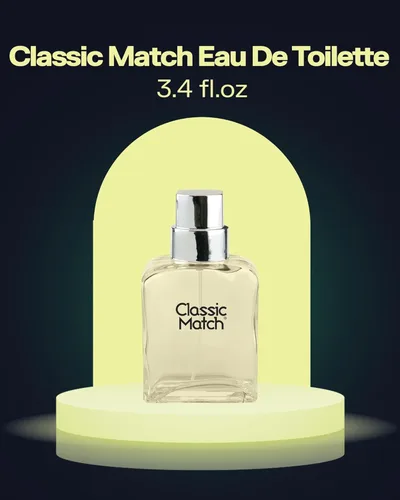 Miniatura 2 de PB ParfumsBelcam Classic Match CM Eau De Toilette Spray, fragancia fresca y elegante para hombres, notas amaderadas y florales, aroma duradero