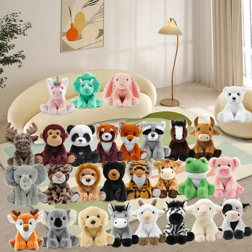 Miniatura 5 de Koala - Juguete de peluche suave y tierno de 8.5 pulgadas, animales de peluche de koala lindos y realistas, regalos para niños y niñas, juguete