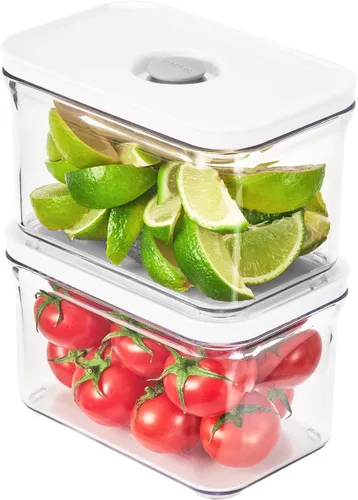 Miniatura 13 de VAKUEN Set Inicial Premium de Recipientes Herméticos de Almacenamiento de Alimentos y Máquina Selladora al Vacío, Juego de 4 Piezas con Sellador