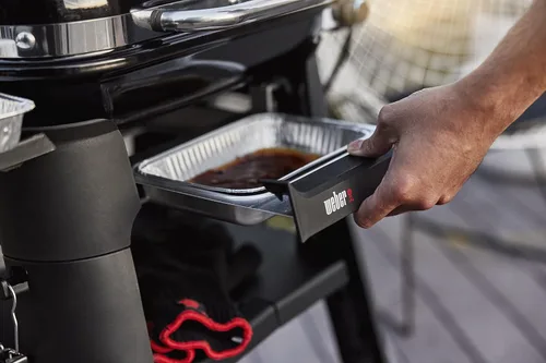 Miniatura 12 de Weber Lumin - Parrilla de barbacoa eléctrica compacta para exteriores, color negro - Ideal para espacios pequeños como patios, balcones y terrazas