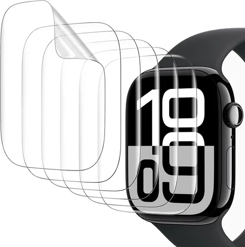Miniatura 10 de Misxi 6 unidades Protector de pantalla de TPU suave transparente para Apple Watch Series 3 Series 2 Series 1 38mm, Protector de pantalla de alta
