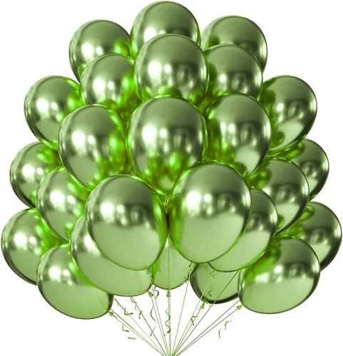 Miniatura 71 de KALOR Globos dorados champagne, 100 piezas de 5 pulgadas de globos mini de látex mate para arco de guirnalda de globos, decoración de cumpleaños