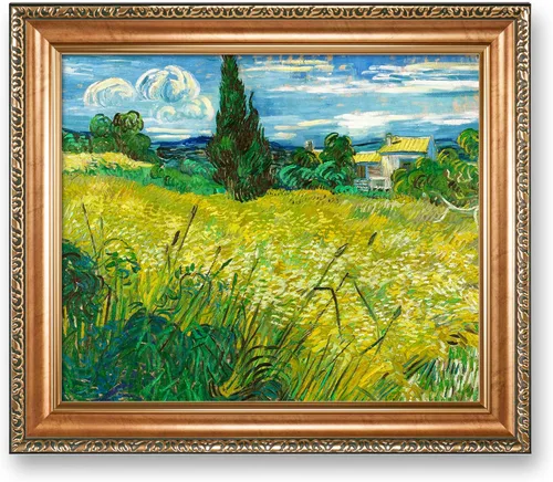 Miniatura 231 de A&T ARTWORK Noche estrellada sobre el Ródano de Vincent Van Gogh. Tamaño del marco: 36 x 30 pulgadas, tamaño de la imagen: 30 x 24 pulgadas