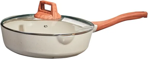 Miniatura 10 de Sartén antiadherente de 9.5 pulgadas con asa desmontable, sartén con asa desmontable antiadherente, sartén para tortilla apta para horno