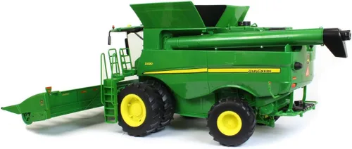 Miniatura 4 de TOMY Big Farm John Deere S690 Combine - Escala 1:16 - Incluye accesorios de cabezal de maíz y draper - Juguetes de granja con luces y sonidos