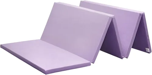 Miniatura 12 de KaRaDaStyle Colchoneta de Gimnasia Plegable de Estiramiento 75"x31"x1.2" Ejercicio Entrenamiento Muscular Juego de Niños Colchoneta de Barra