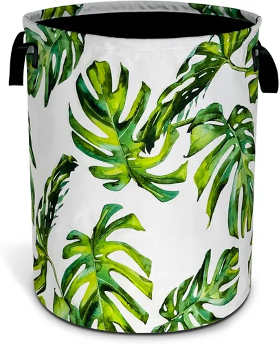 Miniatura 11 de Cesta de lavandería con diseño de corazón azul, divertida bolsa plegable de tela Oxford, cesta de almacenamiento de ropa, organizador para baño