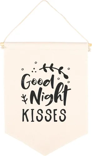 Miniatura 9 de Andaz Press Cartel de lienzo colgante – Tapiz de alfabeto y animales para colgar en la pared para bebé niña y niño, decoración de pared de guardería