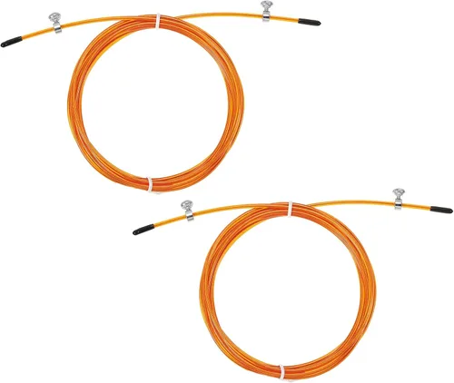 Miniatura 9 de PATIKIL Cable de repuesto de cuerda de salto de velocidad, alambre de acero de cuerda de salto profesional Reemplazar para cuerdas de salto de alta