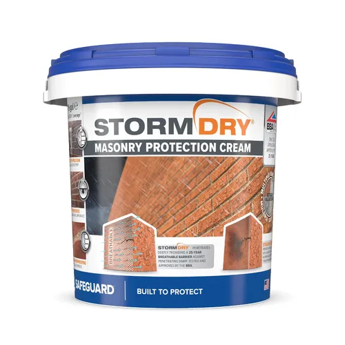 Stormdry Sellador de Ladrillos (1.5 Galones) - Sellador Transparente para Ladrillos, Piedra, Hormigón y Mampostería - Protección Impermeabilizante
