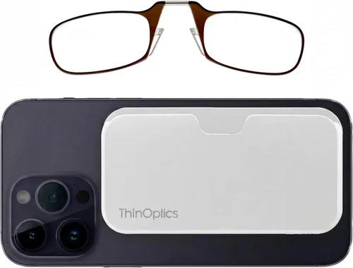 Miniatura 10 de Always With You de ThinOptics: Lentes de Lectura Slim con Estuche que se Adhieren a Tu Teléfono - Lectores de Bolsillo Ultradelgados sin Brazos