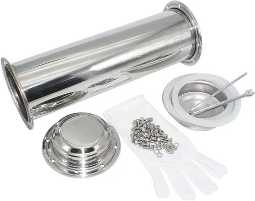 Miniatura 4 de Time Capsule - Contenedor de cápsula de acero inoxidable anticorrosión, resistente al agua, contenedor de bloqueo duradero para regalo de graduación