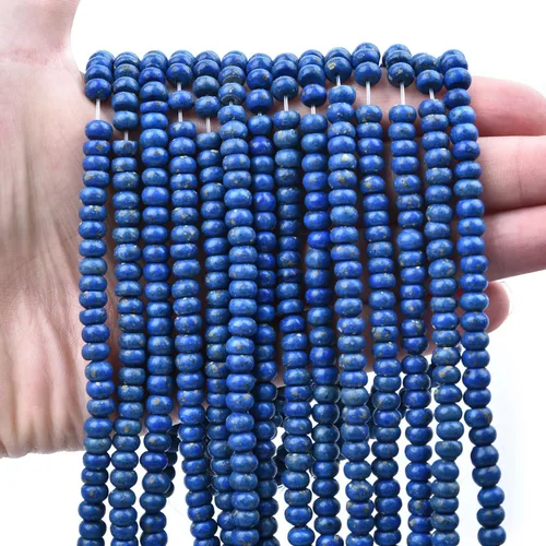 Miniatura 21 de HAAMIIQII Cuentas espaciadoras de piedra libre de jade rojo de 0.394 a 0.630 pulgadas, cuentas sueltas para la fabricación de joyas, pulseras