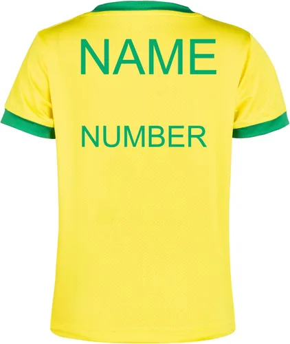 Miniatura 80 de Cnins Camisetas de entrenamiento de fútbol para niños de 2 a 14 años, trajes de práctica para niños y niñas con colores del equipo nacional