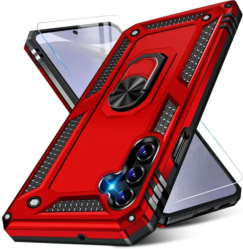 Miniatura 44 de Vaki Funda para Samsung Galaxy S22 5G con protector de pantalla integrado de grado militar, cubierta dura y resistente, funda resistente para Galaxy