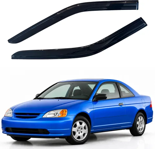 Miniatura 72 de Visor para ventana IG para Hyundai Venue 2020-2023, protector contra la lluvia, adhesivo extra duradero, deflector de viento para lado