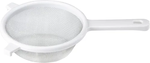 Chef Craft Colador clásico de malla de acero inoxidable, 6 pulgadas, blanco