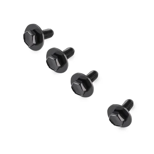 Miniatura 6 de 4 piezas de 12 mm de pernos y juntas de placa deslizante frontal superior compatibles con Toyota Tacoma 4Runner FJ Tundra Land Cruiser 2013-2020