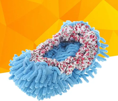 Miniatura 7 de LIOOBO Zapatilla de fregona para zapatos, multifuncional, lavable, reutilizable, para limpieza de polvo, calcetines para cocina, baño, oficina