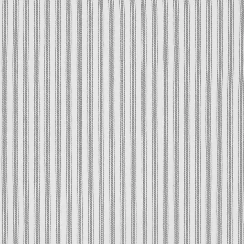 Miniatura 3 de Juego de 2 cortinas de algodón tejido a rayas grises y blancas de aleación, 28 pulgadas de ancho x 24 pulgadas de largo, color gris y blanco