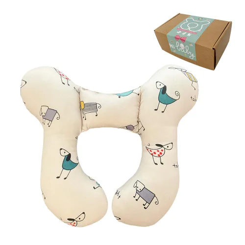 Miniatura 9 de Almohadas para el Cuello del Bebé, Cómoda Almohada de Soporte para Cabeza y Cuello del Bebé para Viaje, para Asiento de Coche, Cochecito, Carriola