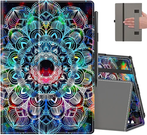 Miniatura 11 de COOWPS Funda para tableta Amazon Fire HD 10 (13ª/11ª generación, versión 2023/2021) de 10.1" – Funda plegable delgada con función de encendido