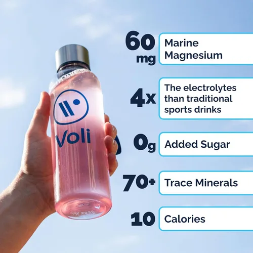 Miniatura 5 de Voli - Paquetes de electrolitos en polvo Mezcla de bebida de electrolitos sin azúcar añadida para hidratación Keto y ayuno, superalimentos
