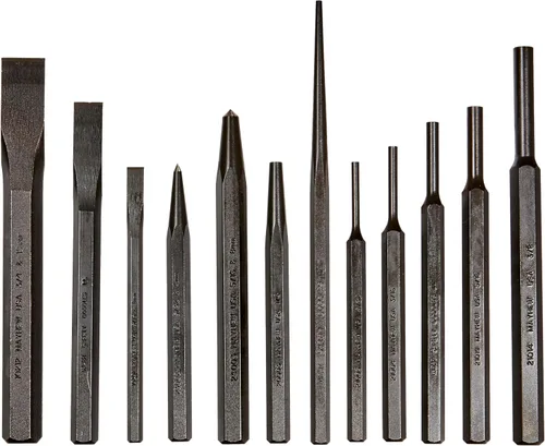 Miniatura 11 de Mayhew Tools 90402 Juego de punzón y cincel, acabado explosivo, 5 piezas